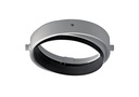 ARIC 4197 - Quadra 185-Support P/Ampoule G53 Ar111, Rond, Orient.Et Basc, Gris,Ampoule Non Incl.