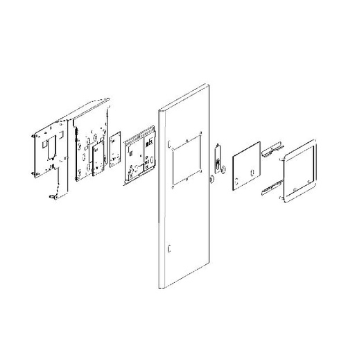 [LEG980958] S/E Kit Ecran Borne Double legrand 980958