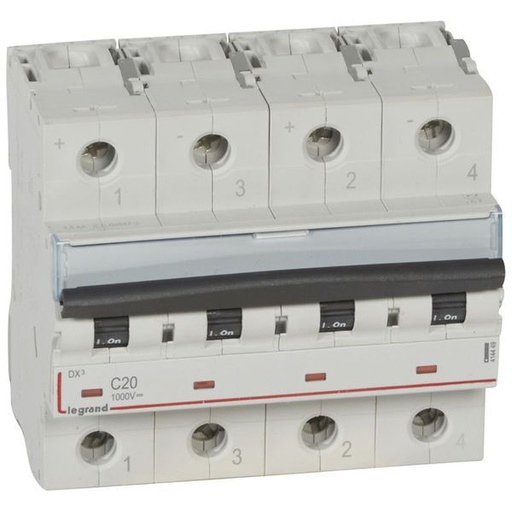 [LEG414449] Disjoncteur 2P B20 1000V Dc legrand 414449