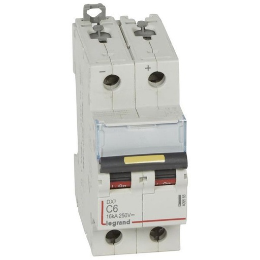 [LEG409565] Dx3 Disjoncteur Dc 2P C6 16Ka legrand 409565