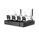 Kit Wifi NVR 4 caméras 5MP avec DVR et disque dur 1To WIKIT004S05NAFR