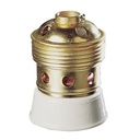 Douille E40 Laiton Porcelaine