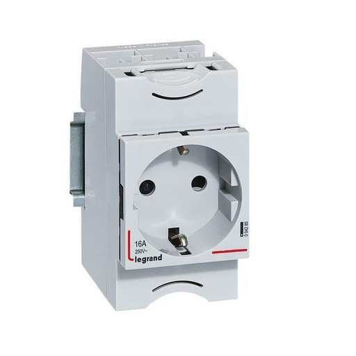 [LEG004285] Prise De Courant Modulaire 10 À 16A 250V~ 2P+T Standard Al legrand 004285