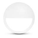 Azur Collerette Demi-Lune Blc D310Mm
