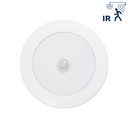 Bjork Rond Encastré 12W 1440Lm 3Cct (3K-4K-6K) - 155mm - Pir
