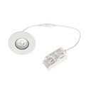 Encastré Led'up design 8w rond fixe blanc 3000k 8w 590lm 60deg ip65
