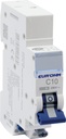 Disjoncteur 1P+N 10A courbe C connexion rapide/rapide 4,5kA NF