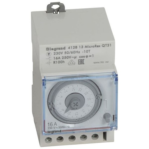 [LEG412813] Inter Horaire Programmable Analogique Manuel Journalier Avec legrand 412813