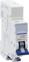 Disjoncteur 1P+N 20A courbe C connexion rapide/rapide 4,5kA NF