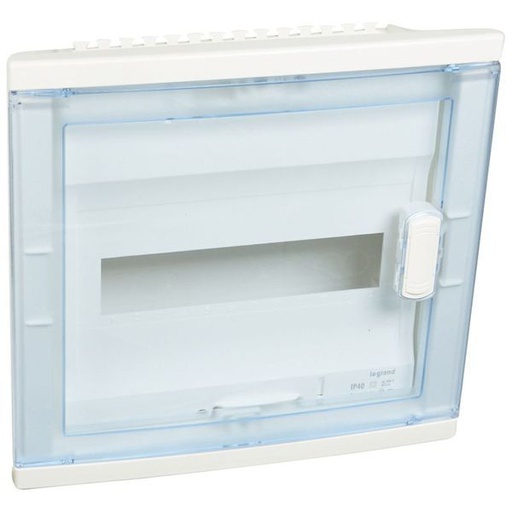 [LEG001521] Coffret Nedbox Encastre 1Rx12M Porte Plastique Transparente legrand 001521