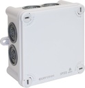 Boîte IP55 105x105x55 650°ent. dir.