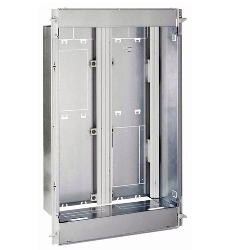 [LEG401448] Bac + Cadre Métal 2 Travées Drivia 13 Pour Coffret 4 Rangées legrand 401448