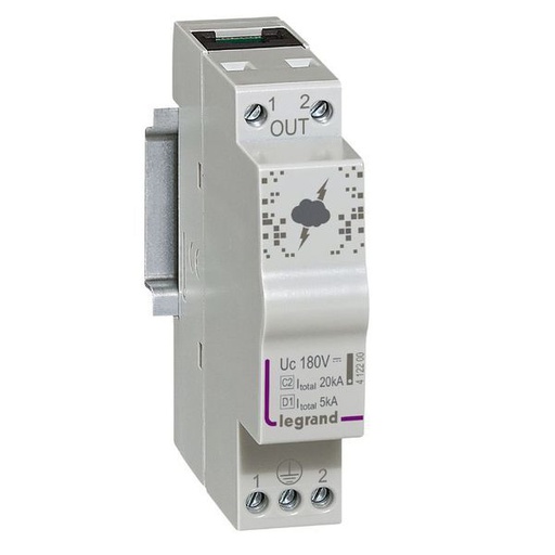 [LEG412200] Parafoudre Pour Ligne Téléphonique/Ligne De Communication 10 legrand 412200
