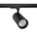 Spot rail 3 allumages LED 30W 3000lm Noir CCT 3000/4000 /6000K