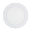 Downlight led blanc d145mm 9w 4000k 230v