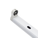 Reglette industriel pour tubes led t8 120 cm 230v