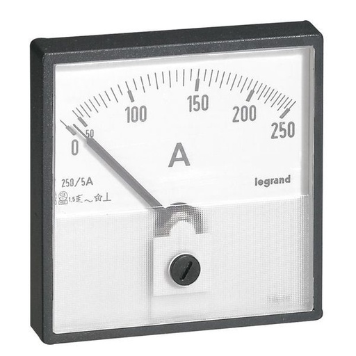 [LEG014600] Amperemetre Fut Rond 0/5A - Leg-014600