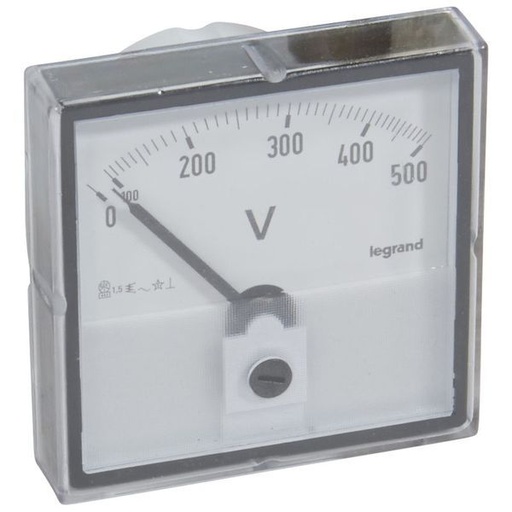 [LEG014660] Voltmetre 500V Fut Rond legrand 014660