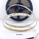 Ruban 24V 9,6W/M 4000K Ip20 120Led/M 900Lm/M 8mm Irc>93 rlx 20 ml