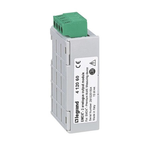 [LEG412060] Module 2 Sorties Analogiques legrand 412060