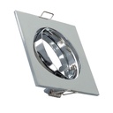 Spot Encastré Orientable Carré Chrome