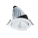 Downlight Orientable Led 33W 3300Lm 38D 4000K Blanc