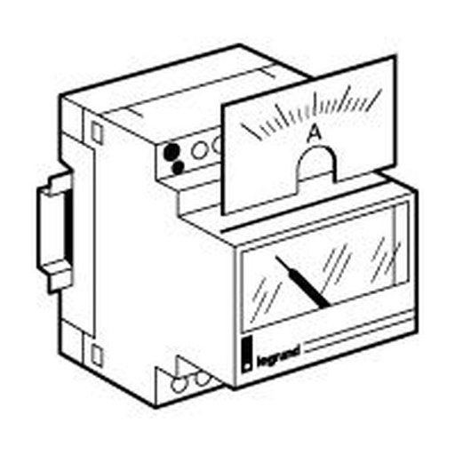 [LEG004620] Cadran De Mesure Pour Amperemetre 0-600A legrand 004620