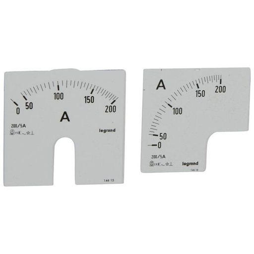 [LEG014615] Cadran Amperemetre 0-200A legrand 014615
