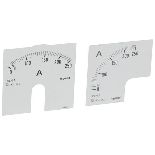 [LEG014616] Cadrans Amperemetre 0-250A legrand 014616