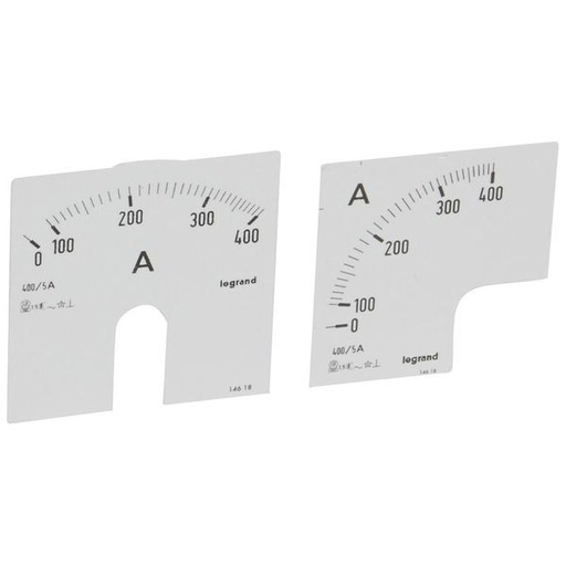 [LEG014618] Cadran Amperemetre 0-400A legrand 014618