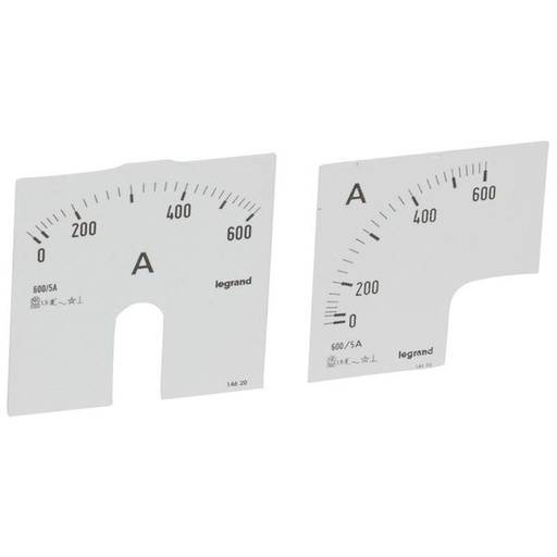 [LEG014620] Cadran Amperemetre 0-600A legrand 014620