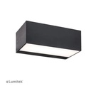 Applique Anthracite Haut/Bas Ip65 E27 60W Max 230V