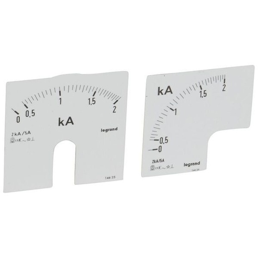 [LEG014625] Cadran Amperemetre 0-2000A legrand 014625