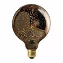 Ampoule globe g125 led cosmos 3d 4w e27 non dim. argent 16017