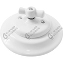 Retrocharm switch porcelain flush mounted white 200600