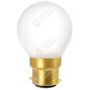 Ampoule sphérique g45 filament led 5w b22 2700k 500lm dim. 28666