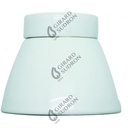 Applique porcelaine e27 conique blanc 300200