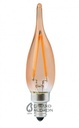 Ampoule flamme gs1 filament led 1w e10 80lm 2500k amb. 711620