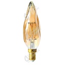 Ampoule flamme gs8 filament led 4w e14 2500k 280lm dim. am 713628