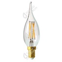 Ampoule flamme gs4 filament led 5w e14 2700k 610lm cl. 713779