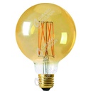 Ampoule globe g125 filament led 6w e27 2100k 390lm dim. am 715986