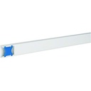 Moulure Ateha 12x30mm 1 compartiment, Blanc ATA123009016 - Longueur 2m