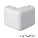 Angle Extérieur Variable - ATA 12x30 - Blanc