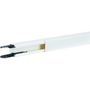 Goulotte de distribution lifea LFF 30x30mm 1 compartivement PVC Blanc LFF3003009016