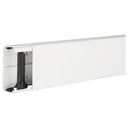 Goulotte de distribution cloisonnable lifea LFF 40x90mm PVC Blanc LFF4009009016