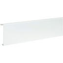 Couvercle pour plinthe SL 20x80mm Blanc SL200802F9016