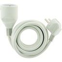 Prolongateur Ho5Vv-F 3G1.5 Blanc Longueur 3 Mètres