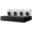 Kit Poe 4Mp Avec 4 Ipc-T240H (2.8 Mm) Nvr 8 Voies Hdd 1To