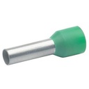 Embout De Câblage Isolé Vert 6Mm2 - Longueur 12Mm (les 100)