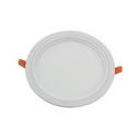 Spot downlight encastrable rond blanc 22w 3000k ip44 2355lm